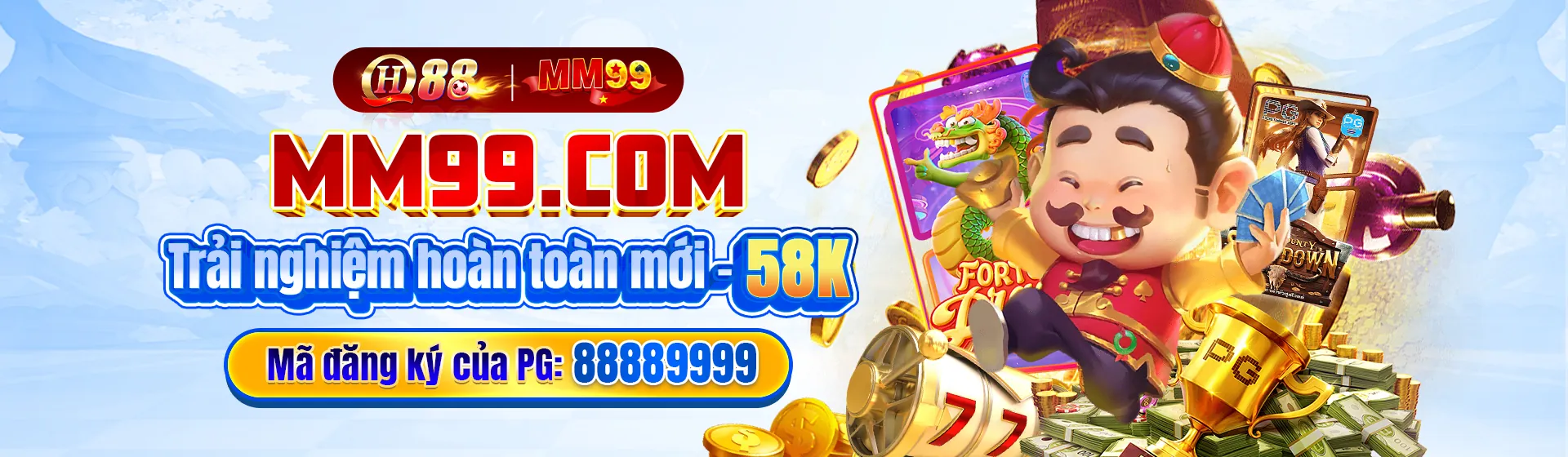 Sòng bạc trực tuyến new888 casino lộng lẫy với gam màu xanh vàng chủ đạo